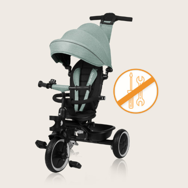 Велосипед Lionelo Berry Green Forest, зеленый - Pampik - 15