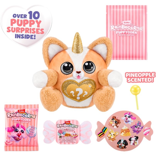 Мягкая игрушка-сюрприз Rainbocorns-J Puppycorn Scent Surprise (9298J) - Pampik