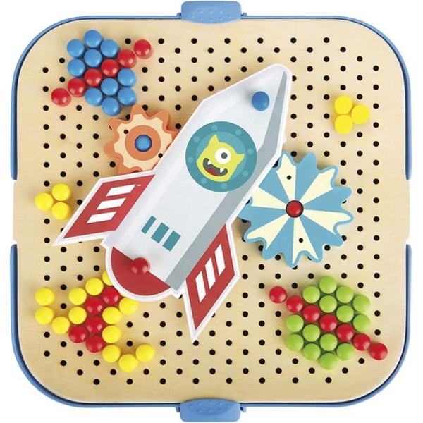 Игровой набор Hape Увлекательные шестерни (E1065) - Pampik - 5