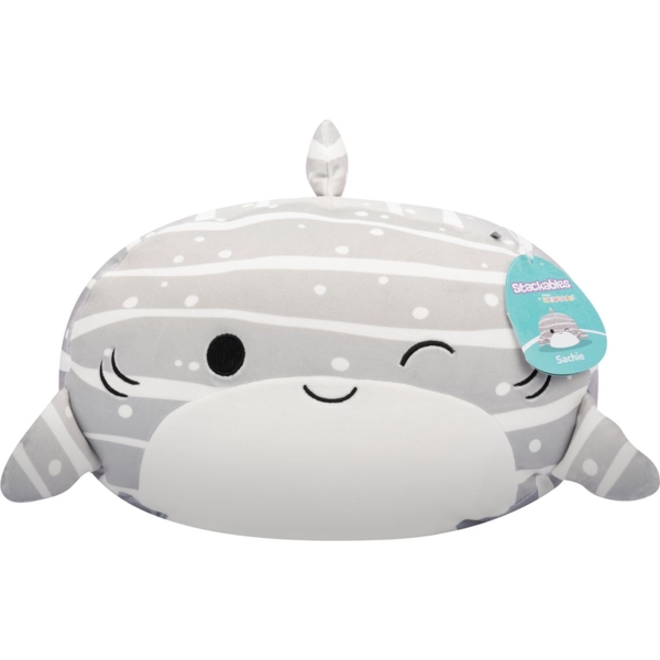 М'яка іграшка Squishmallows Китова акула Сачі, 30 см (SQCR06550) - Pampik - 7