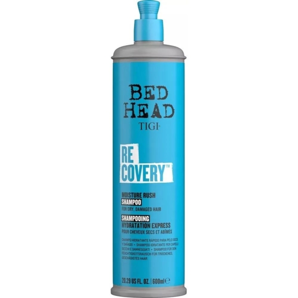 Шампунь Tigi Bed Head Recovery Shampoo для сухих и поврежденных волос, 600 мл - Pampik