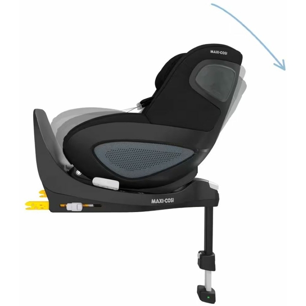 Автокрісло Maxi-Cosi Pearl 360 2 Authentic Black без вкладишу чорне (8045671111) - Pampik - 10