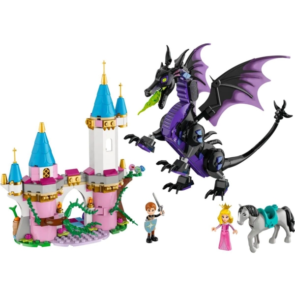 Конструктор LEGO Disney Princess Драконья форма Малефисенты, 583 детали (43240) - Pampik - 2