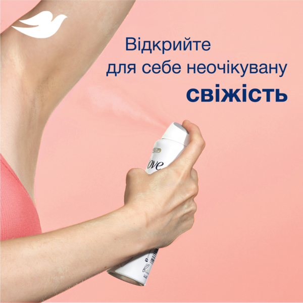 Антиперспірант Dove Go Fresh 72h Персик та білі квіти, аерозоль, 150 мл - Pampik - 7