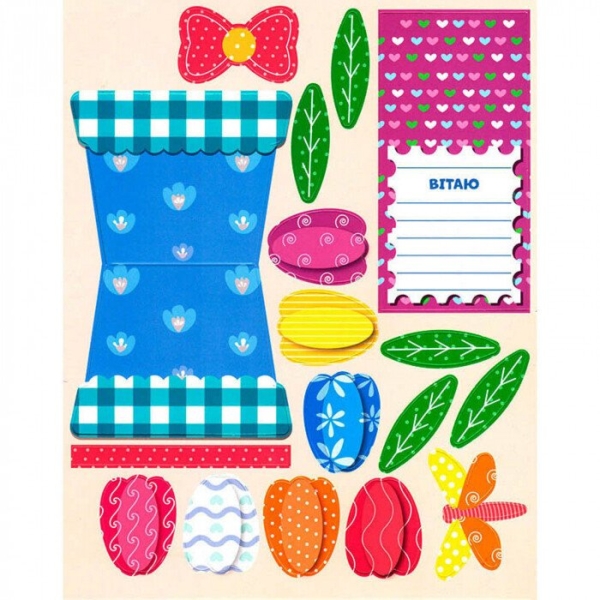 Набір для творчості Зірка Квіткова листівка своїми руками. Тюльпани - Pampik - 2