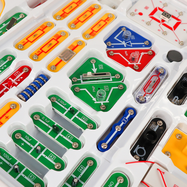 Конструктор електронний Doka Школа 999+ схем (D70708) - Pampik - 6