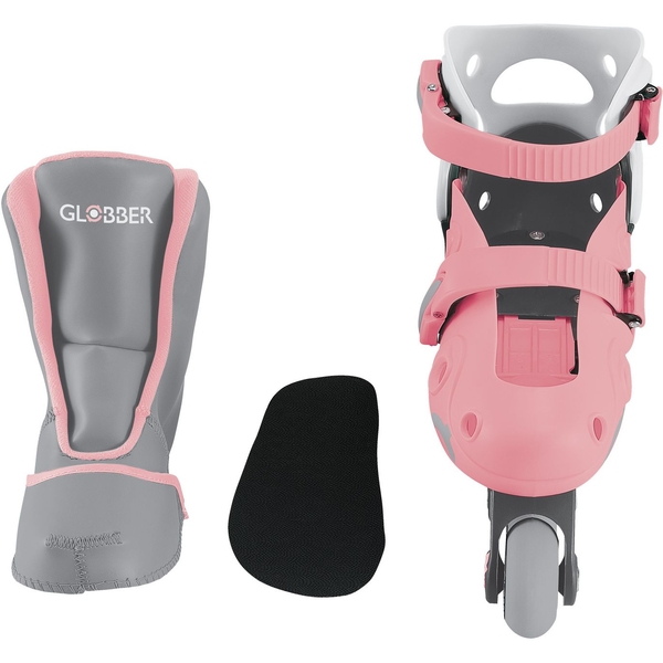 Роликові ковзани Globber Learning Skates 2 в 1, р.26-29, пастельно-рожевий (780-210) - Pampik - 13