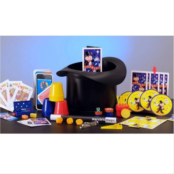 Набір з фокусами Marvin's Magic Чарівний капелюх Марвіна. 150 дивовижних фокусів і трюків (MME0135) - Pampik - 4