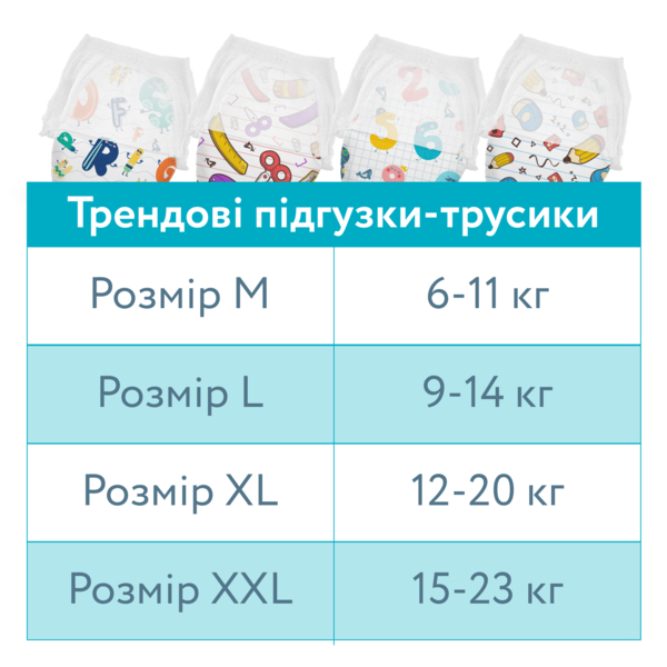 Підгузки-трусики Offspring Scriblee 7 (15-23 кг), 24 шт. - Pampik - 11