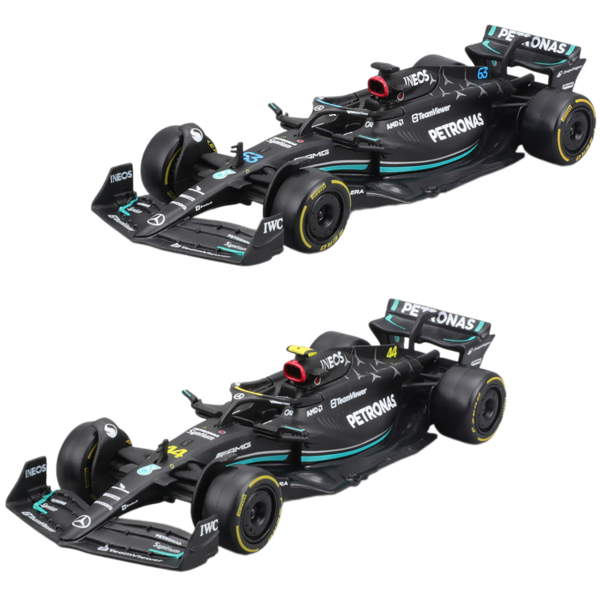 Автомодель Bburago Mercedes-AMG F1 W14 E Performance 2023, 1:43 в асортименті (18-38080) - Pampik