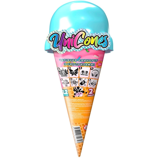 Ігровий набір-сюрприз з фігуркою Unicones Єдиноріг (1235) - Pampik