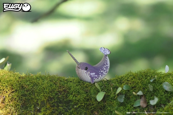 Збірна 3Д модель Eugy Зоопарк Нарвал (XEG-033) - Pampik - 7