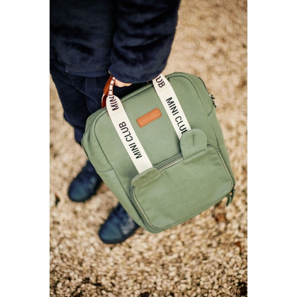 Рюкзак дитячий Childhome Mini Club canvas green (CWKIDSCGR) - Pampik - 11