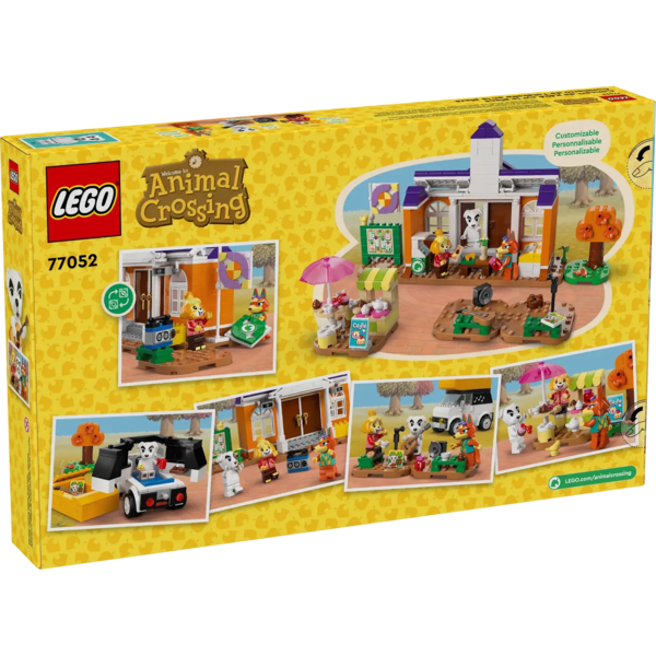 Конструктор LEGO Animal Crossing Концерт К.К. на площі, 550 деталей (77052) - Pampik - 8