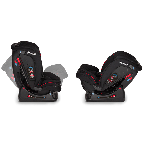 Автокрісло Lionelo Aart I-Size Black Carbon Red - Pampik - 15