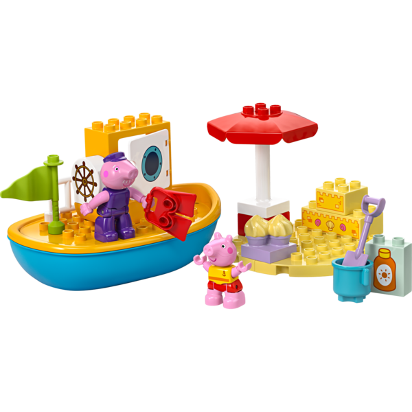 Конструктор LEGO DUPLO Морская прогулка Пеппы на лодке, 23 детали (10432) - Pampik - 3