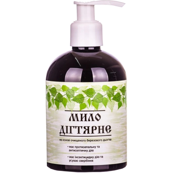 Мило рідке Clean & Sujee Дігтярне, 270 мл - Pampik