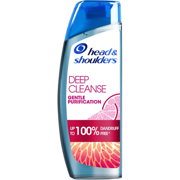 Шампунь проти лупи Head & Shoulders Deep Cleanse Gentle Purification Грейпфрут, 300 мл - Pampik