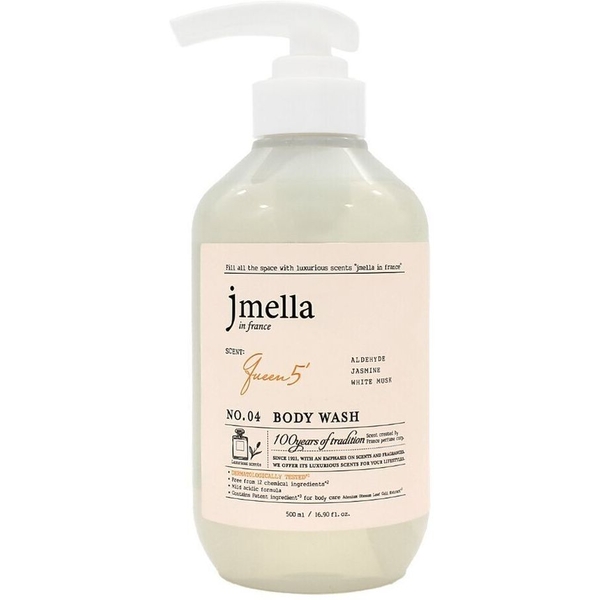 Гель для душа парфюмированный Jmella In France Queen 5, 500 мл - Pampik