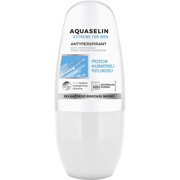 Антиперспірант Aquaselin Extreme For Men проти підвищеної пітливості, 50 мл - Pampik