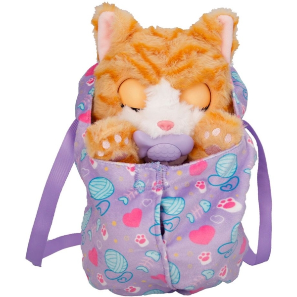 Интерактивная игрушка Baby Paws W2 Рыжий котенок - Pampik - 4