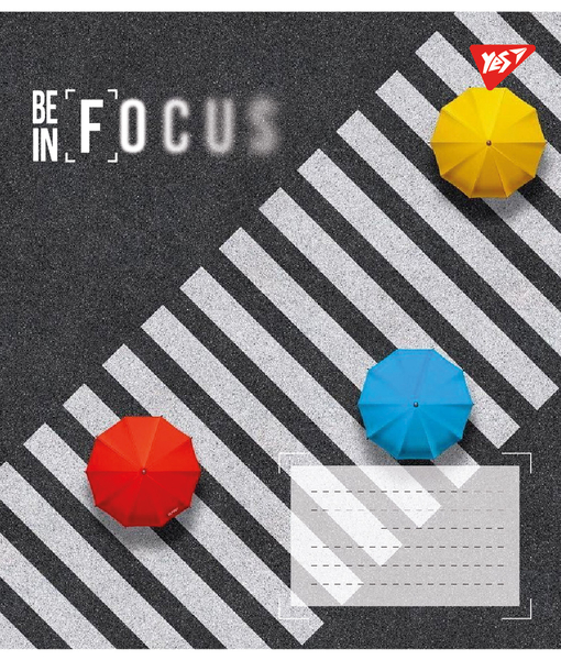 Набор тетрадей Yes Be in focus А5, в линейку, 60 листов, 10 шт. (767408) - Pampik - 6