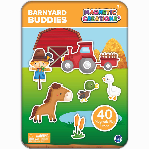 Ігровий розвиваючий набір TCG Magnetic Ферма (23027) - Pampik