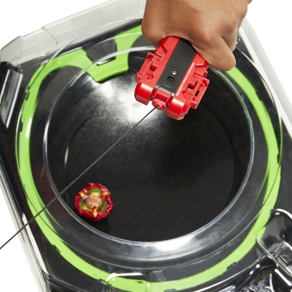 Іграшка-дзиґа Hasbro Beyblade X Soar Phoenix Deluxe String Launcher з делюкс пусковим механізмом (F9324) - Pampik - 8