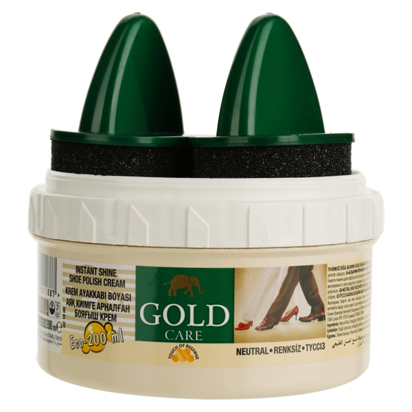 Крем-блеск для обуви Goldcare 200 мл бесцветный - Pampik - 3