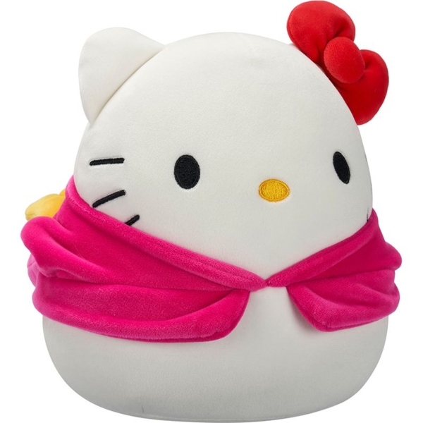 М'яка іграшка Squishmallows Hello Kitty Хелоу Кітті в образі Моя Мелоді, 20 см (SQSN00390) - Pampik - 10