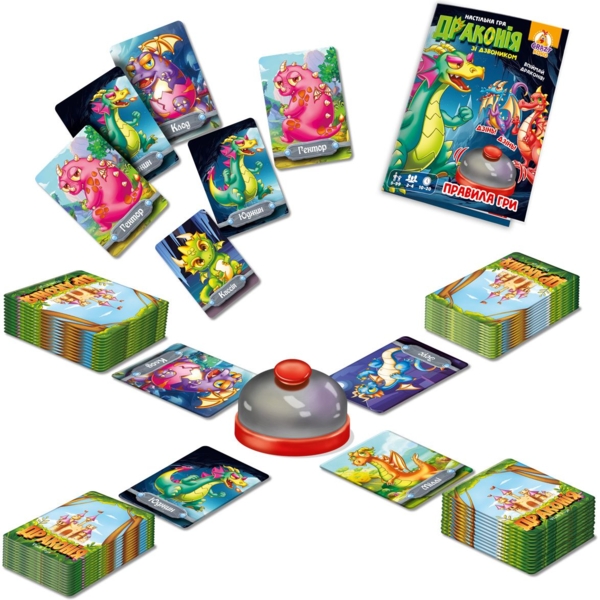 Гра настільна Vladi Toys Crazy Koko Драконія (VT8010-12) - Pampik - 2