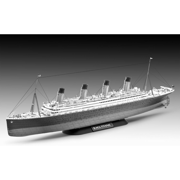 Сборная модель Revell Корабль Титаник, подарочный набор, уровень 4, масштаб 1:700 и 1:1200, 172 детали (RVL-05727) - Pampik - 9