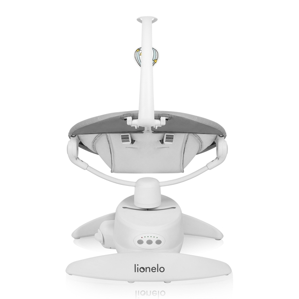 Крісло-гойдалка Lionelo Iris Grey Concrete, сірий - Pampik - 5