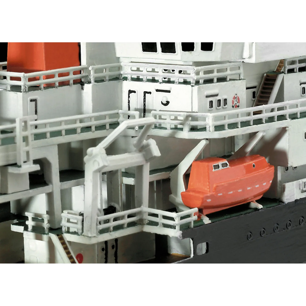 Сборная модель Revell Немецкий исследовательский корабль Метеор уровень 4, масштаб 1:300, 181 деталь (RVL-05218) - Pampik - 13