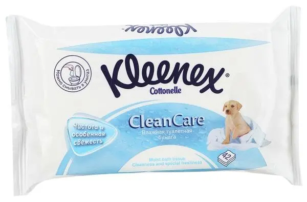 Вологий туалетний папір Kleenex, змінний блок, 42 штуки - Pampik