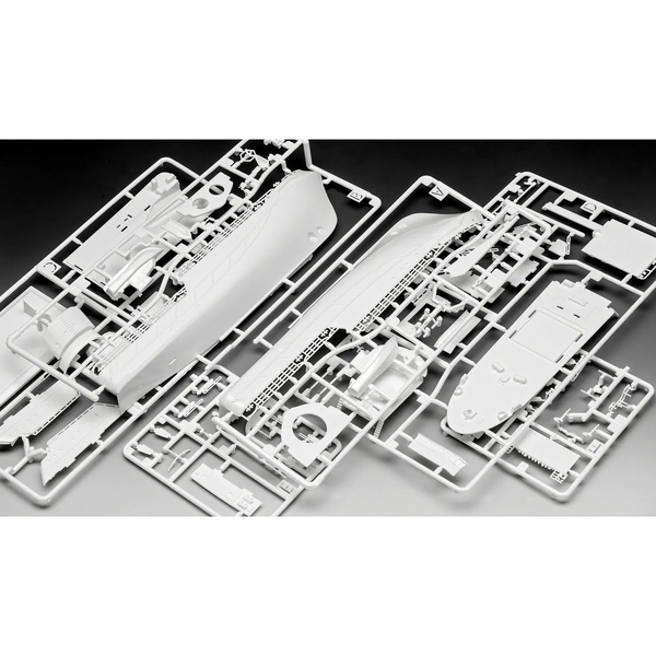 Сборная модель Revell Поисково-спасательное судно Hermann Marwede уровень 4, масштаб 1:200, 78 деталей (RVL-05812) - Pampik - 5