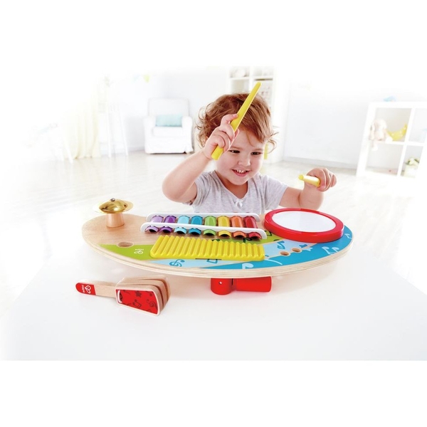 Детский ксилофон Hape Миниоркестр 5 в 1 (E0612) - Pampik - 2
