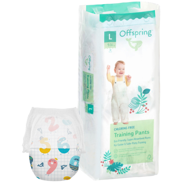 Підгузки-трусики Offspring Fun Figures 4 (9-14 кг), 36 шт. - Pampik