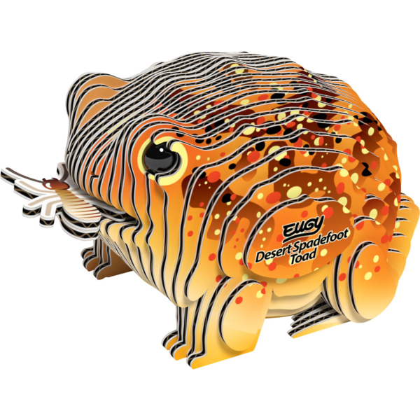 Збірна 3Д модель Eugy Зоопарк Пустельна лопатонога жаба (XEG-117) - Pampik