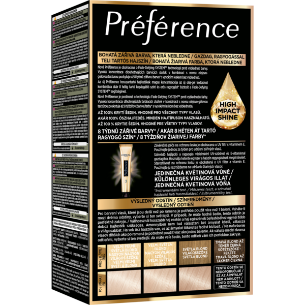 Стійка фарба для волосся L'Oreal Paris Preference 102 Extra Light Pearl Blonde, 174 мл - Pampik - 2