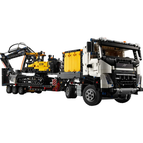 Конструктор LEGO Technic Грузовик Volvo FMX и Электрический экскаватор, 2274 детали (42175) - Pampik - 2