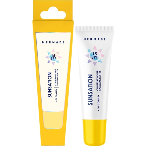 Бальзам для губ Mermade Sunsation SPF 15 солнцезащитный, 10 г - Pampik - 2