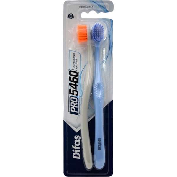 Комплект зубних щіток Difas Pro 5460, 2 шт., в асортименті - Pampik - 7