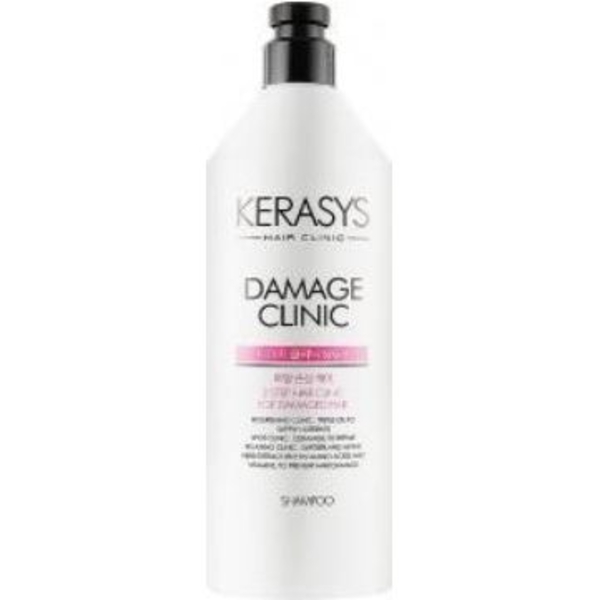 Шампунь для волосся Kerasys Hair Clinic System Damage Clinic Shampoo 600 мл - Pampik