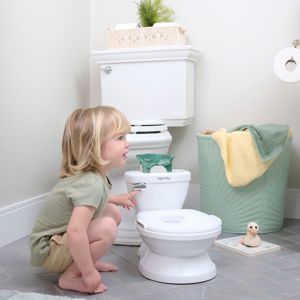 Дитячий горщик-унітаз Ingenuity My Size Potty Pro (11124) - Pampik - 4