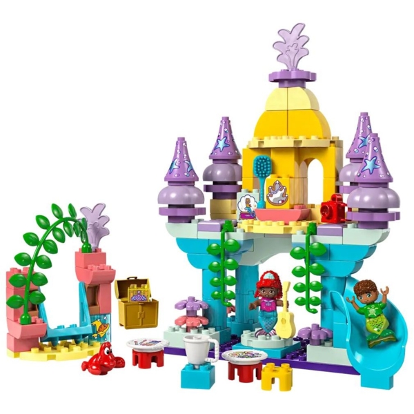 Конструктор LEGO DUPLO® Disney Чарівний підводний палац Аріель, 116 деталей (10435) - Pampik - 2