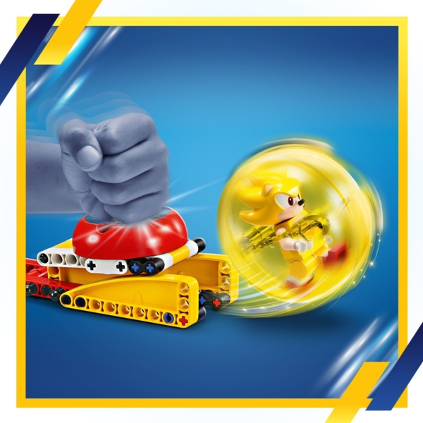 Конструктор LEGO Sonic The Hedgehog Супер Сонік проти Яйця-бурильника, 590 деталей (76999) - Pampik - 9