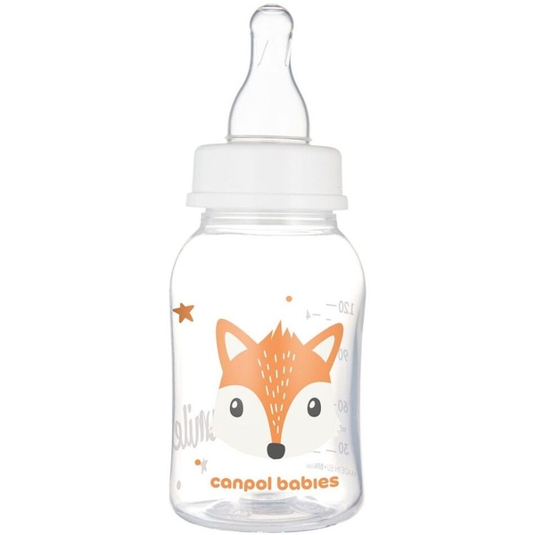 Пляшечка Canpol Babies Cute Animals 120 мл. (11/851_ora) - Pampik - 2