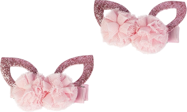 Заколки для волос Lukky розовые, 2 шт. (T18541) - Pampik - 2