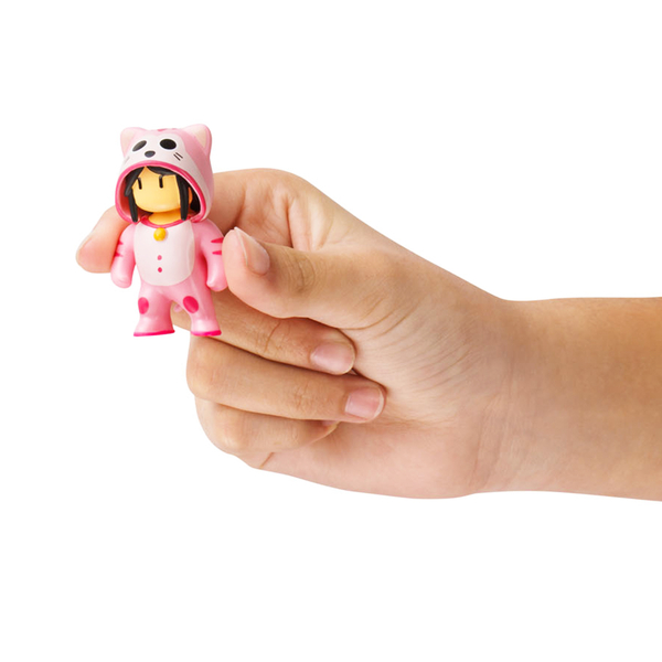 Набор коллекционных фигурок Stumble Guys Сэнсэй Фаерфист и Мяумер, 2 шт. х 6 см (SG2015-3) - Pampik - 4